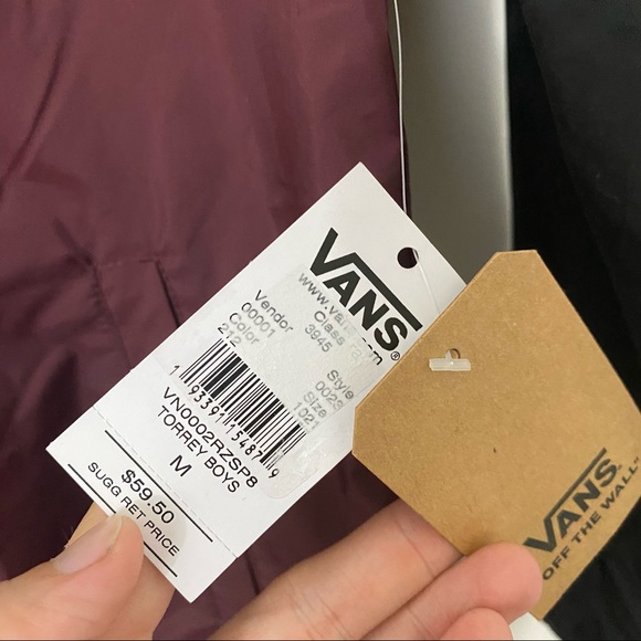 Vans+Harry Potter Lightweight Boys Zip-up Jacket - Picture 8 of 8